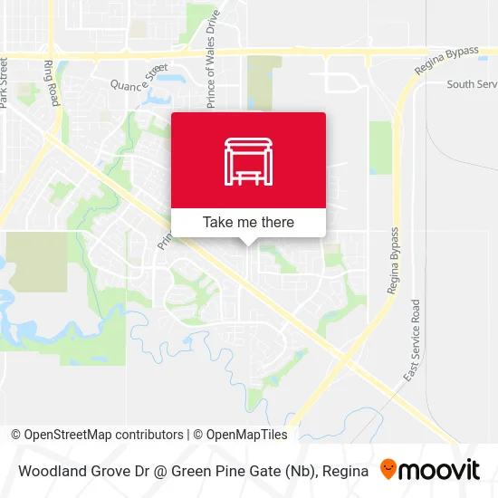 Woodland Grove Dr @ Green Pine Gate (Nb) map