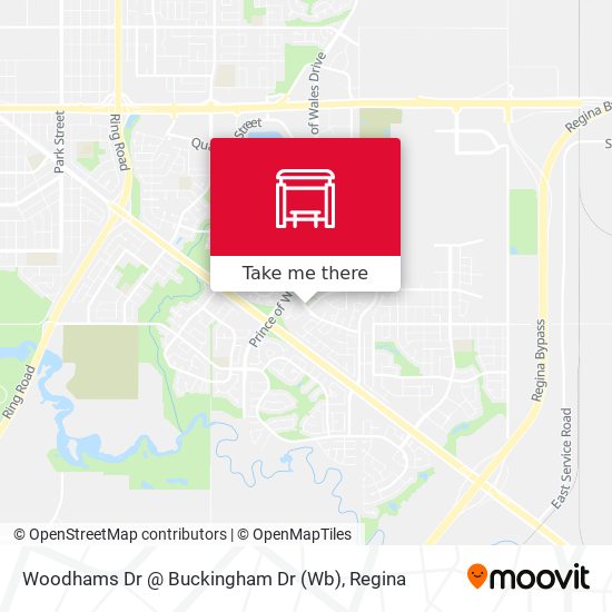 Woodhams Dr @ Buckingham Dr (Wb) map