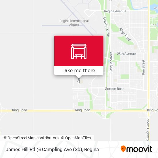 James Hill Rd @ Campling Ave (Sb) map