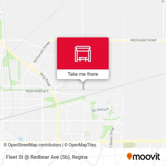Fleet St @ Redbear Ave (Sb) map
