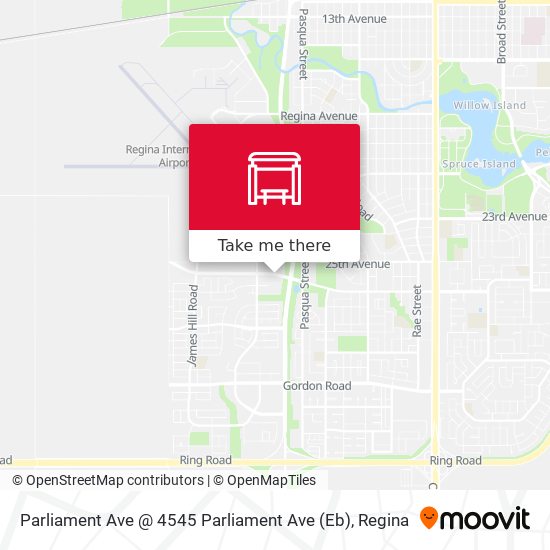 Parliament Ave @ 4545 Parliament Ave (Eb) map