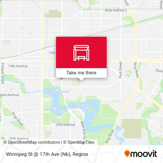 Winnipeg St @ 17th Ave (Nb) map