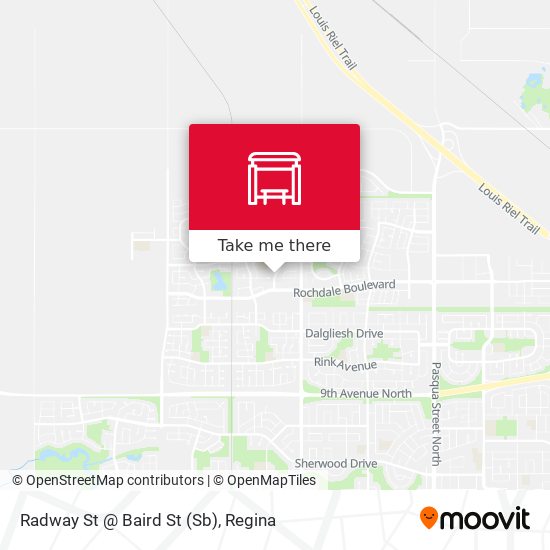 Radway St @ Baird St (Sb) map