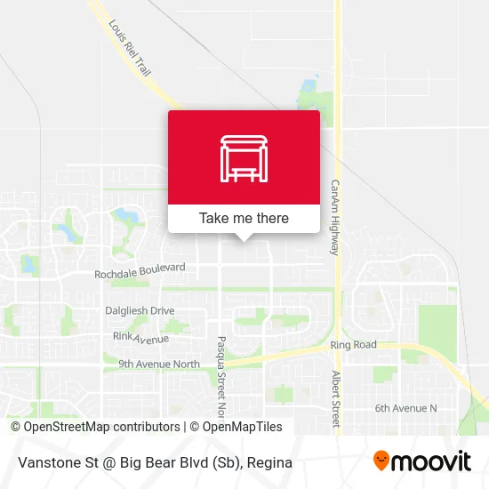 Vanstone St @ Big Bear Blvd (Sb) map