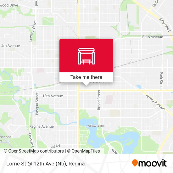 Lorne St @ 12th Ave (Nb) map