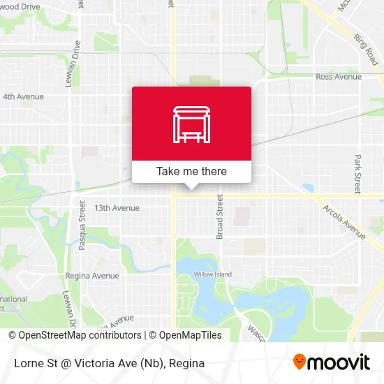 Lorne St @ Victoria Ave (Nb) map