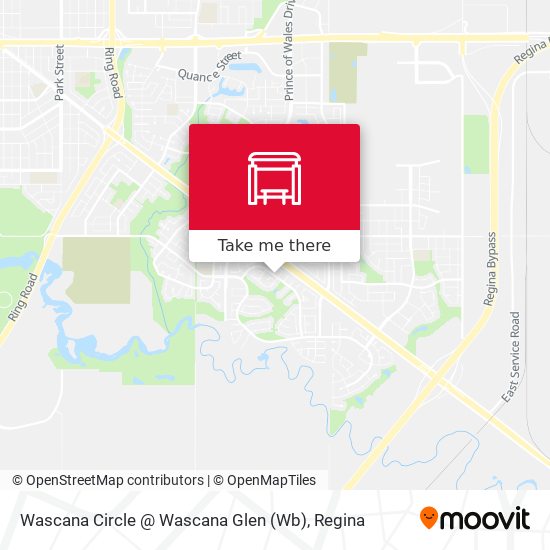 Wascana Circle @ Wascana Glen (Wb) map