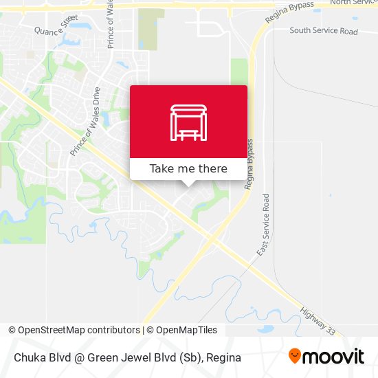 Chuka Blvd @ Green Jewel Blvd (Sb) plan