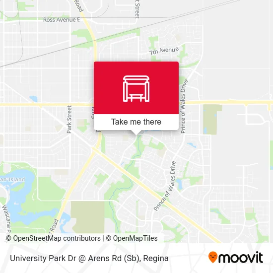 University Park Dr @ Arens Rd (Sb) map