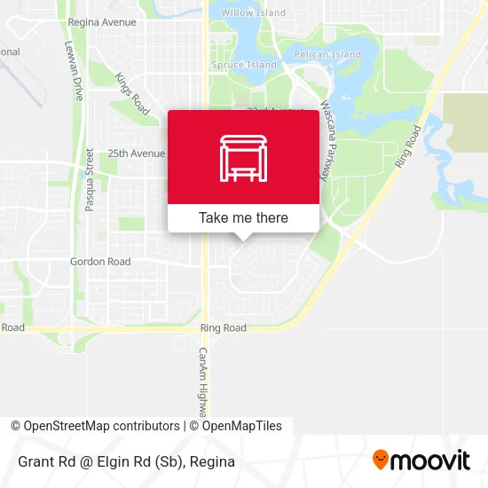 Grant Rd @ Elgin Rd (Sb) map