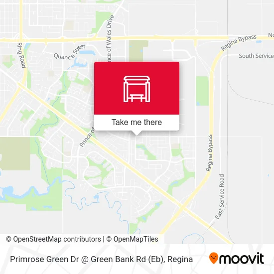 Primrose Green Dr @ Green Bank Rd (Eb) map