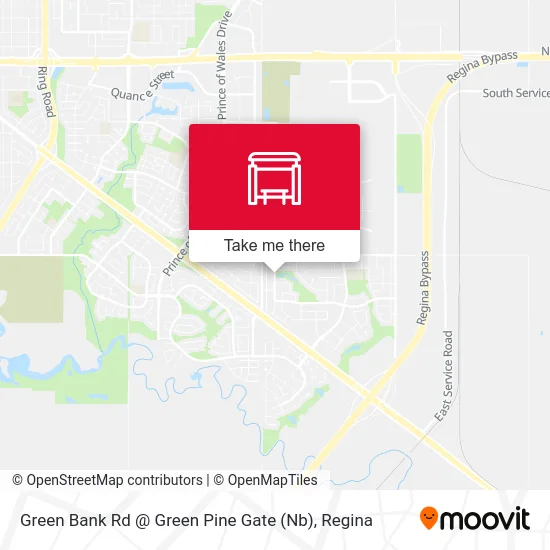 Green Bank Rd @ Green Pine Gate (Nb) map