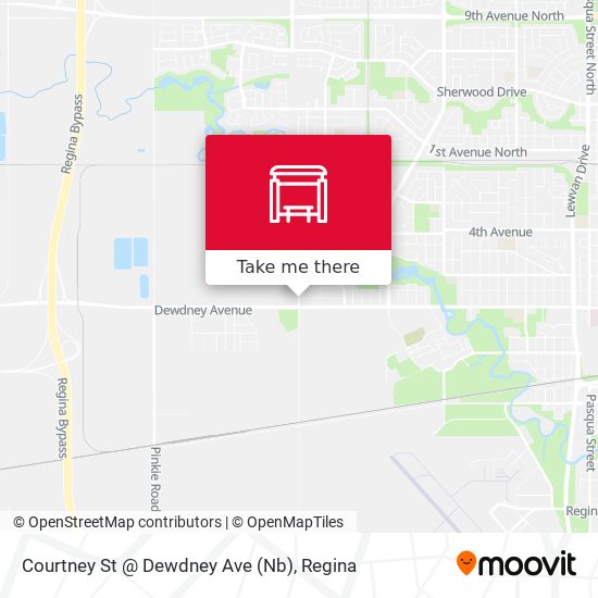 Courtney St @ Dewdney Ave (Nb) map