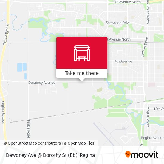 Dewdney Ave @ Dorothy St (Eb) map