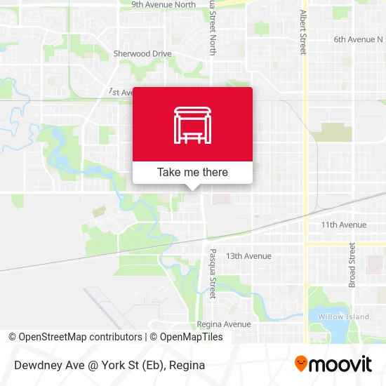Dewdney Ave @ York St (Eb) map