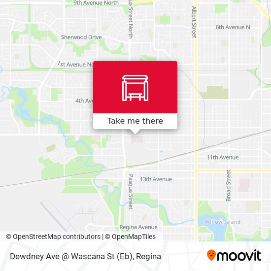 Dewdney Ave @ Wascana St (Eb) plan