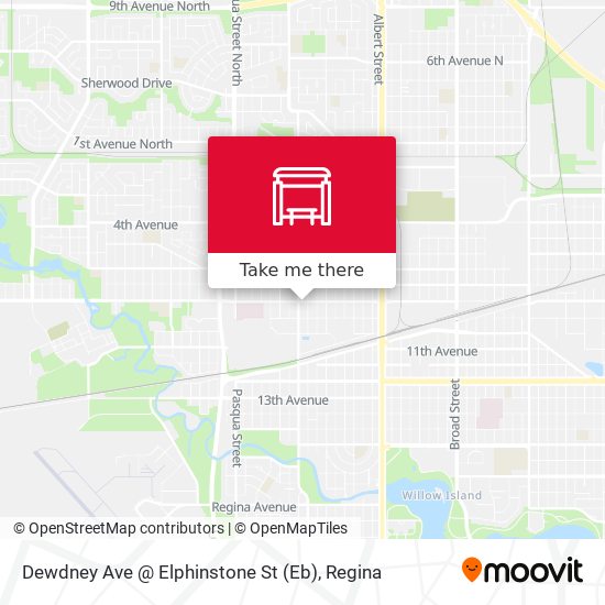 Dewdney Ave @ Elphinstone St (Eb) map