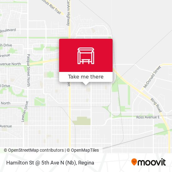 Hamilton St @ 5th Ave N (Nb) map