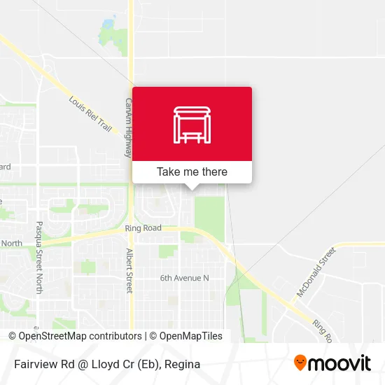Fairview Rd @ Lloyd Cr (Eb) map