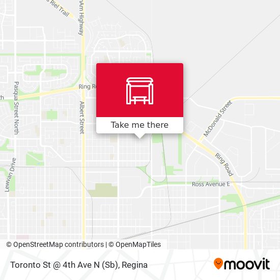 Toronto St @ 4th Ave N (Sb) map
