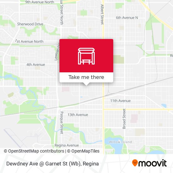 Dewdney Ave @ Garnet St (Wb) plan