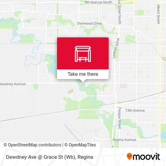 Dewdney Ave @ Grace St (Wb) map