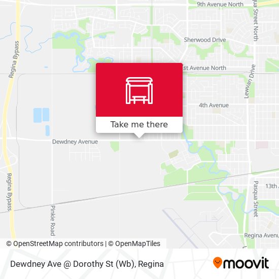 Dewdney Ave @ Dorothy St (Wb) map