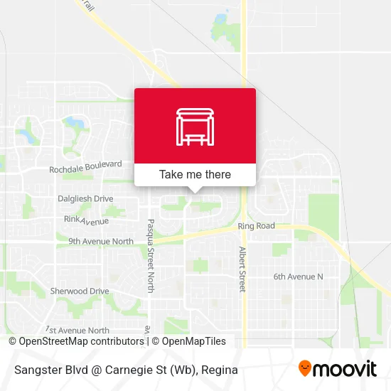 Sangster Blvd @ Carnegie St (Wb) map
