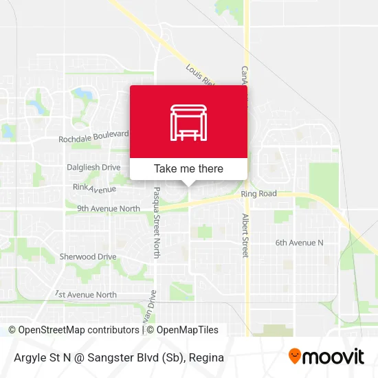 Argyle St N @ Sangster Blvd (Sb) map