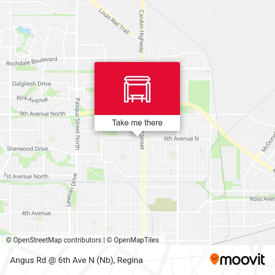 Angus Rd @ 6th Ave N (Nb) map