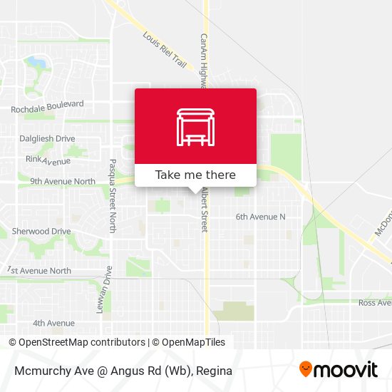 Mcmurchy Ave @ Angus Rd (Wb) map