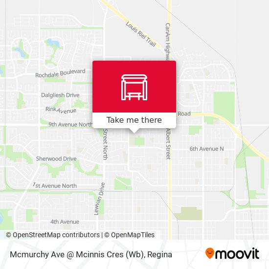 Mcmurchy Ave @ Mcinnis Cres (Wb) map