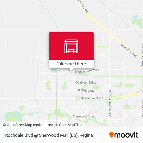 Rochdale Blvd @ Sherwood Mall (Eb) plan