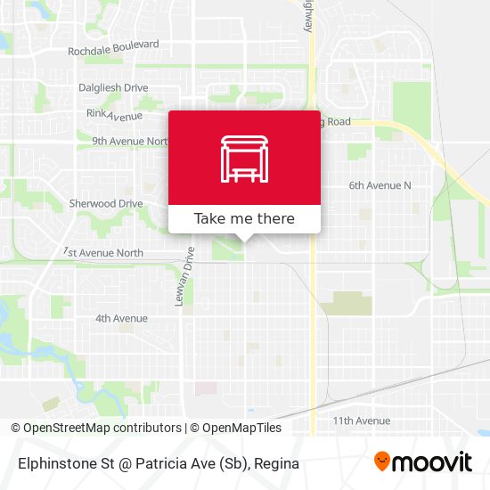 Elphinstone St @ Patricia Ave (Sb) map