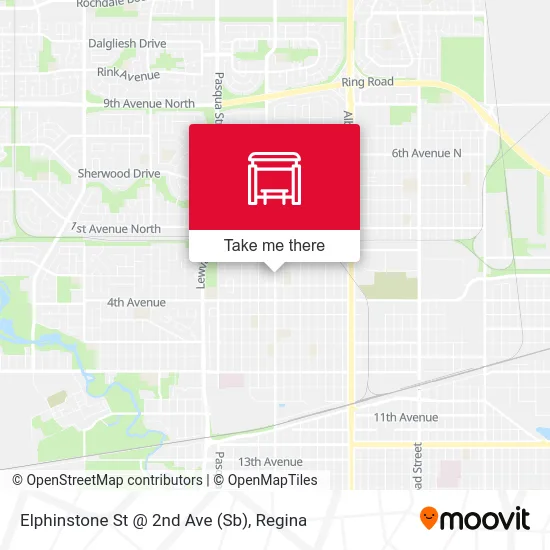 Elphinstone St @ 2nd Ave (Sb) map