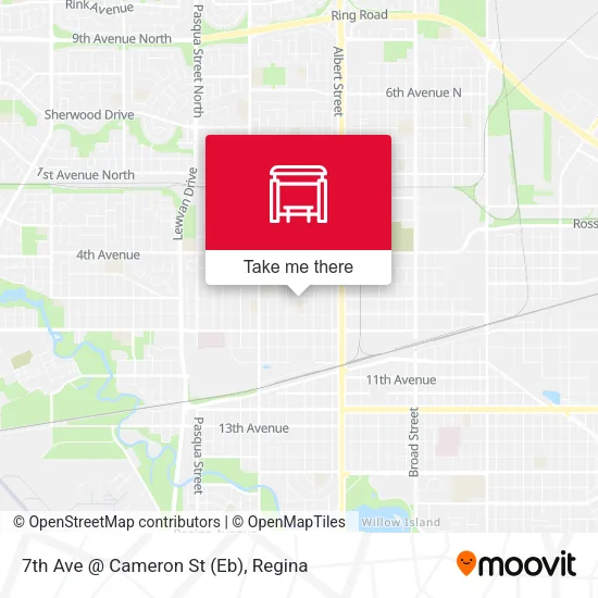 7th Ave @ Cameron St (Eb) map