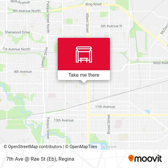 7th Ave @ Rae St (Eb) map