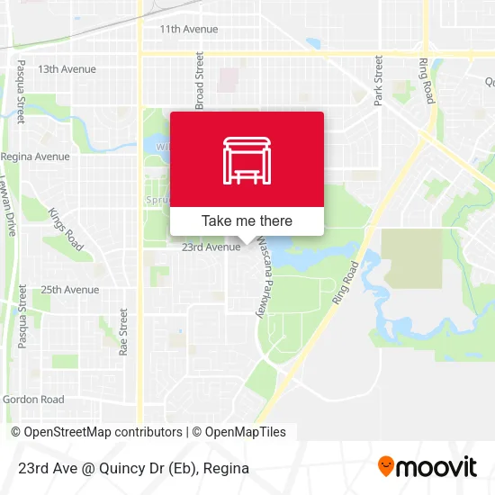 23rd Ave @ Quincy Dr (Eb) map