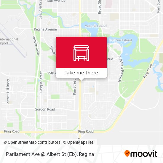 Parliament Ave @ Albert St (Eb) map