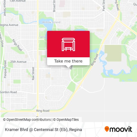 Kramer Blvd @ Centennial St (Eb) map