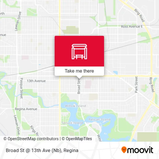 Broad St @ 13th Ave (Nb) map