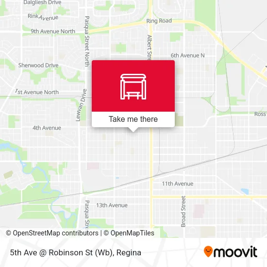 5th Ave @ Robinson St (Wb) map