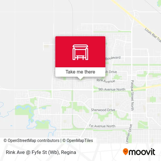 Rink Ave @ Fyfe St (Wb) map