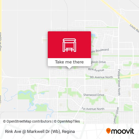 Rink Ave @ Markwell Dr (Wb) plan