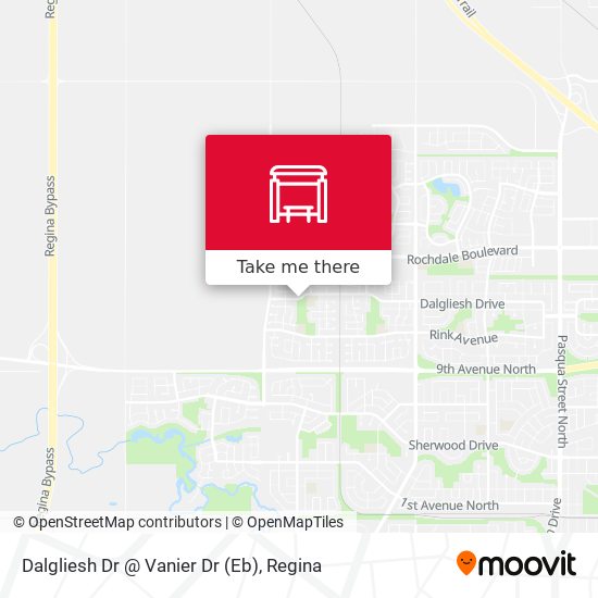 Dalgliesh Dr @ Vanier Dr (Eb) map