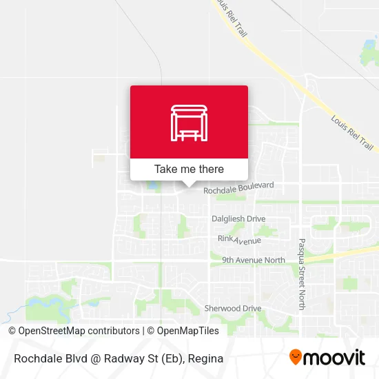 Rochdale Blvd @ Radway St (Eb) plan