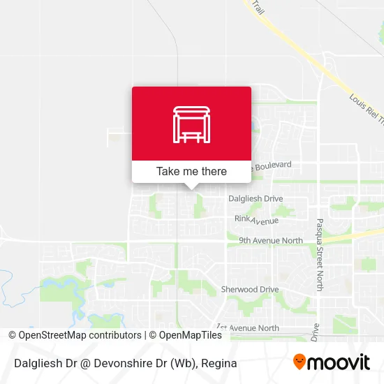 Dalgliesh Dr @ Devonshire Dr (Wb) map
