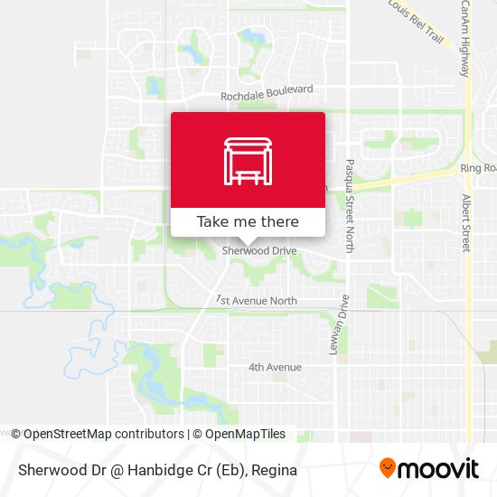 Sherwood Dr @ Hanbidge Cr (Eb) map