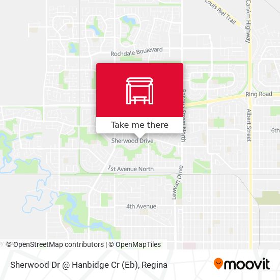 Sherwood Dr @ Hanbidge Cr (Eb) map