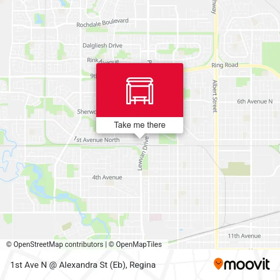 1st Ave N @ Alexandra St (Eb) map